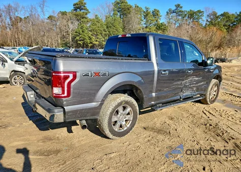 2017 Ford F150 Supercrew из США, поврежденный, VIN 1FTEW1EG8HFC83160